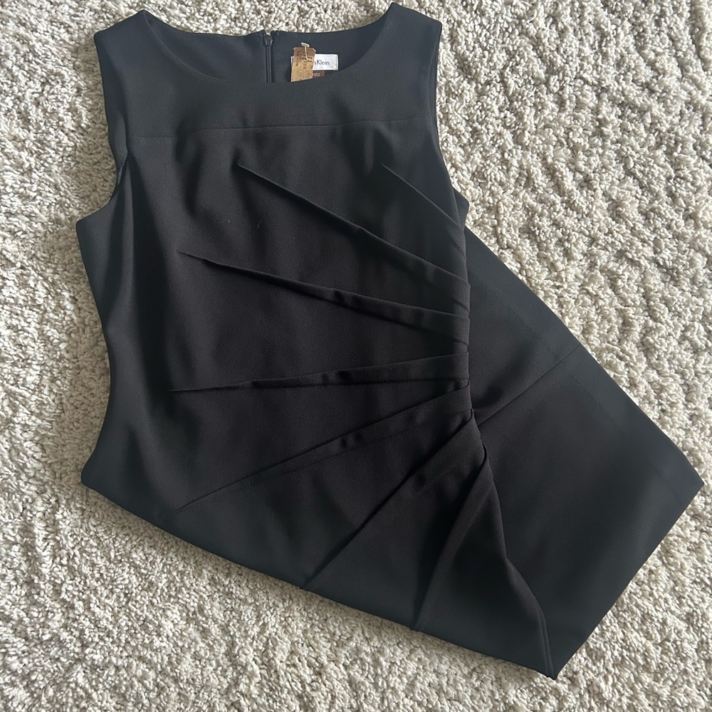 Calvin Klein Black Sleeveless Dress